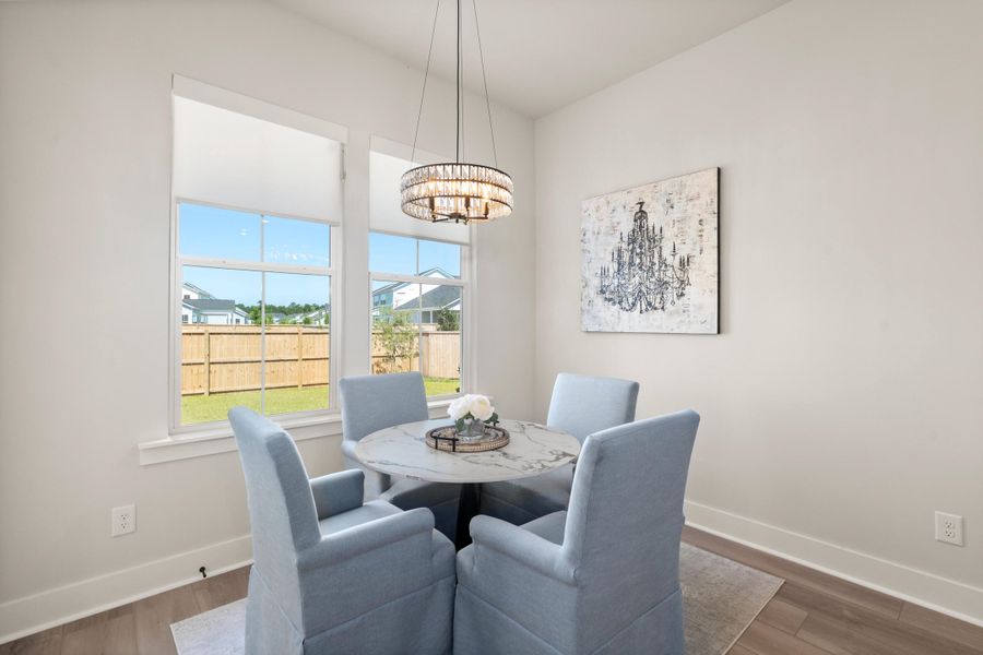 Furnished interior view inside a new home in Carnes Crossroads, Summerville (Image 35).