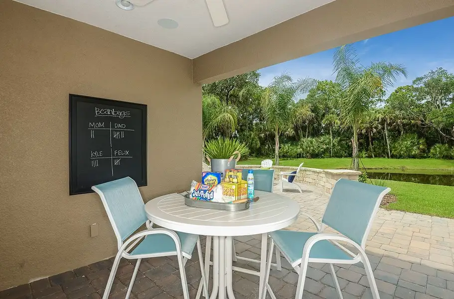 Representative exterior details of a home built from the Meadow Brook by Neal Communities in Verandah, Fort Myers (Image 3).