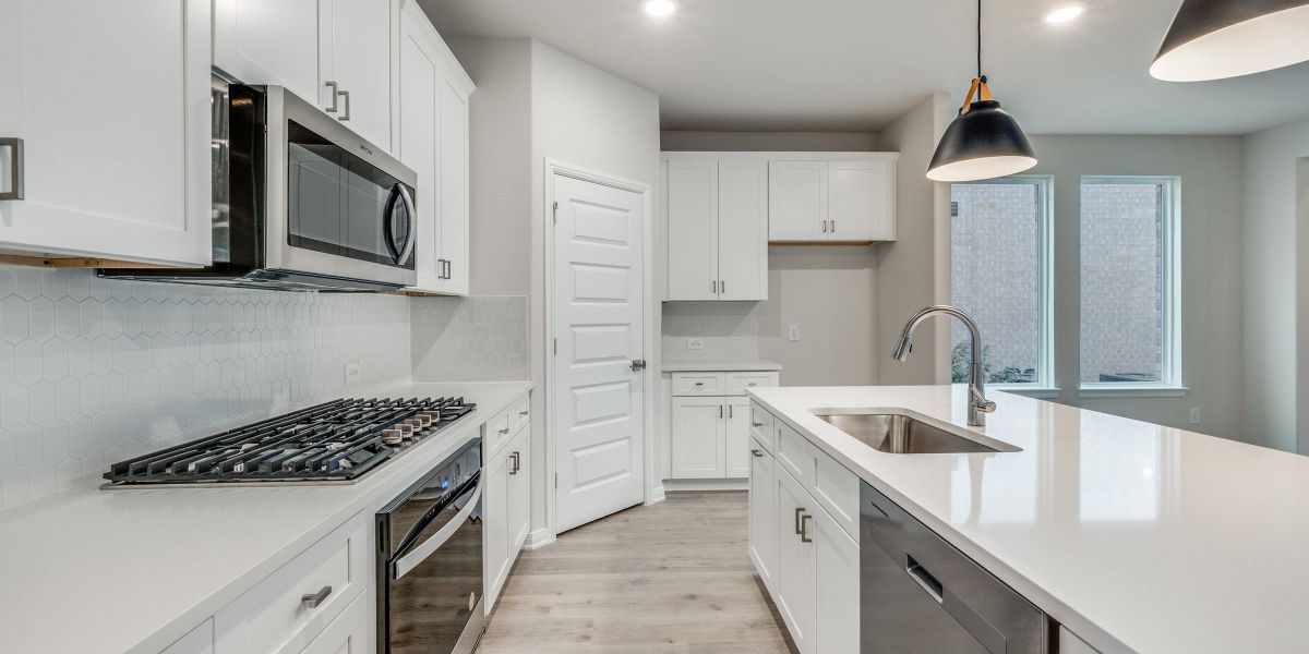 Furnished interior view inside a new home in Spiritas Ranch, Lakewood Village (Image 16).