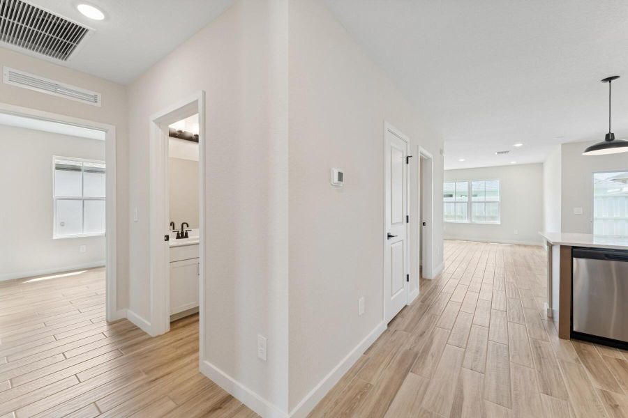 Furnished interior view inside a new home in , Fort Pierce (Image 12).