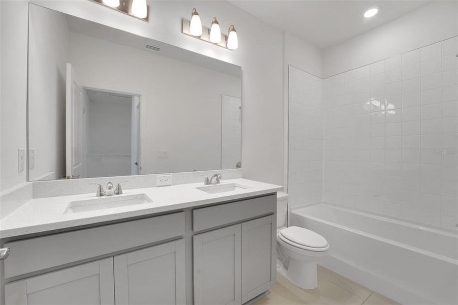 Furnished interior view inside a new home in Shores at Mirada, San Antonio (Image 9).