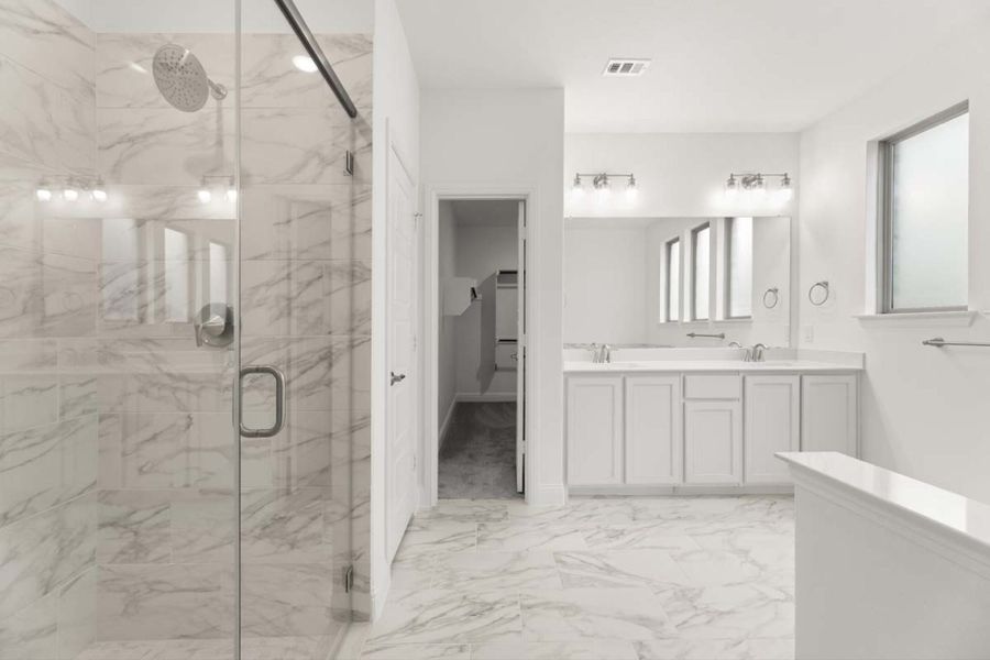 Furnished interior view inside a new home in Sutton Fields, Celina (Image 7).