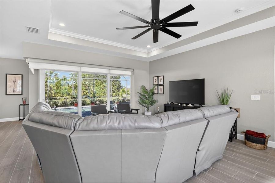 Furnished interior view inside a new home in , Punta Gorda (Image 45).