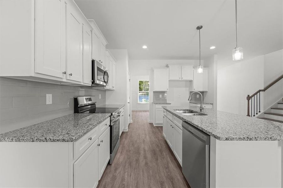 Furnished interior view inside a new home in Ellington Farms, Statham (Image 13).