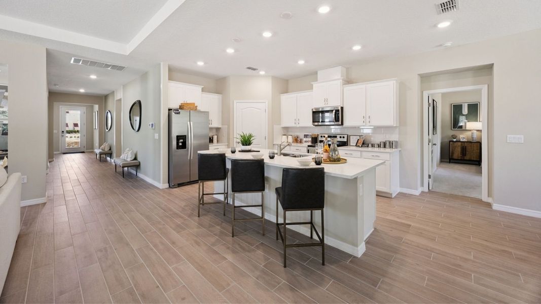 Furnished interior view inside a new home in Wynwood, Ocoee (Image 5).