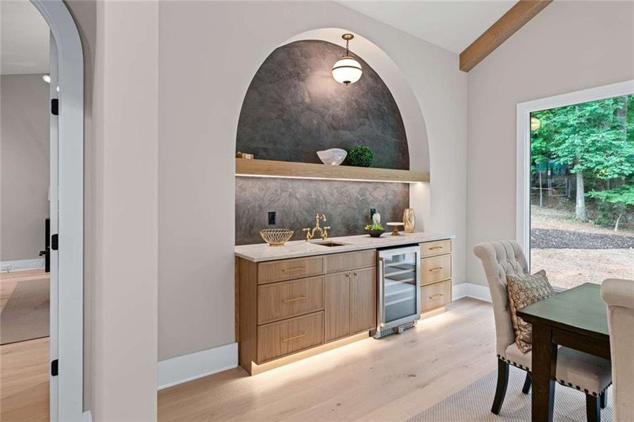 Furnished interior view inside a new home in , Atlanta (Image 35). Furnished interior view inside a new home in , Atlanta (Image 35).
