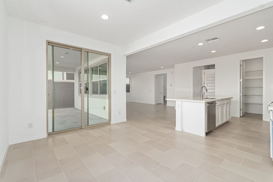 Representative unfurnished interior of a home built from the Glenstone by Taylor Morrison in Lucero Discovery Collection, Goodyear (Image 13).