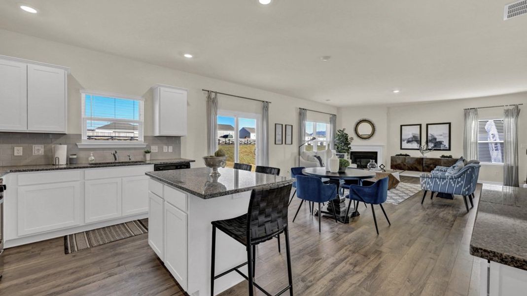Furnished interior view inside a new home in Fieldcrest Acres, Blountville (Image 6).