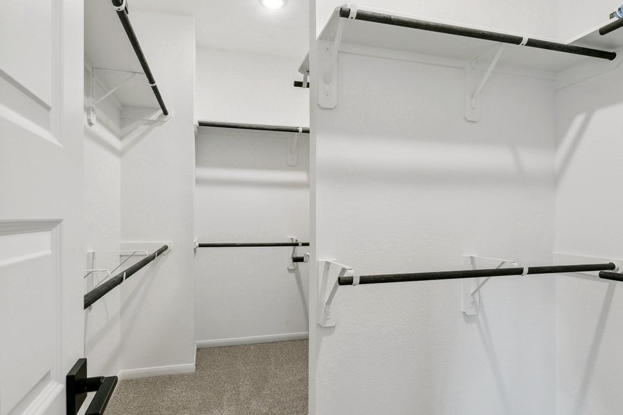 Owner's walk-in closet