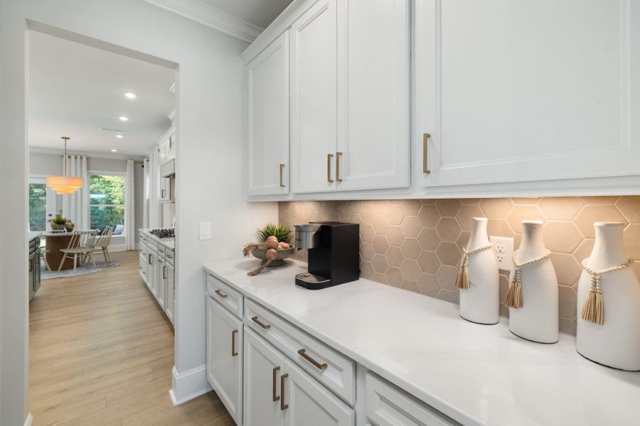 Representative furnished interior of a home built from the Continental by Pulte Homes in Mailman Post, Knightdale (Image 17).