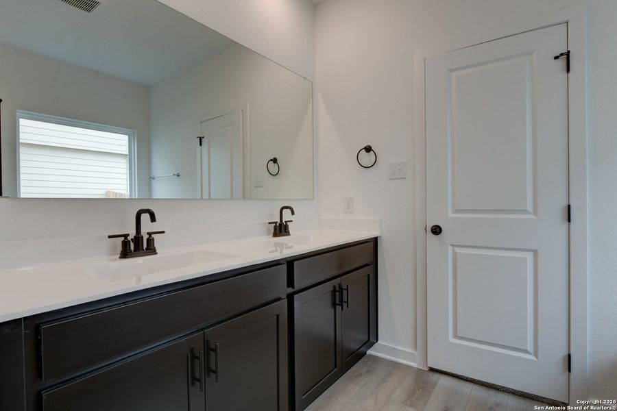 Furnished interior view inside a new home in The Heights at Saddlebrook Ranch 60's, Schertz (Image 11).
