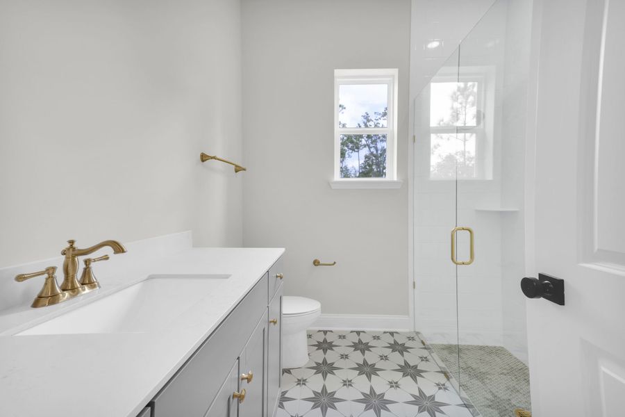Representative furnished interior of a home built from the Avondale by Riverside Homes in Hidden Creek at SilverLeaf 80' Series, St. Augustine (Image 8).