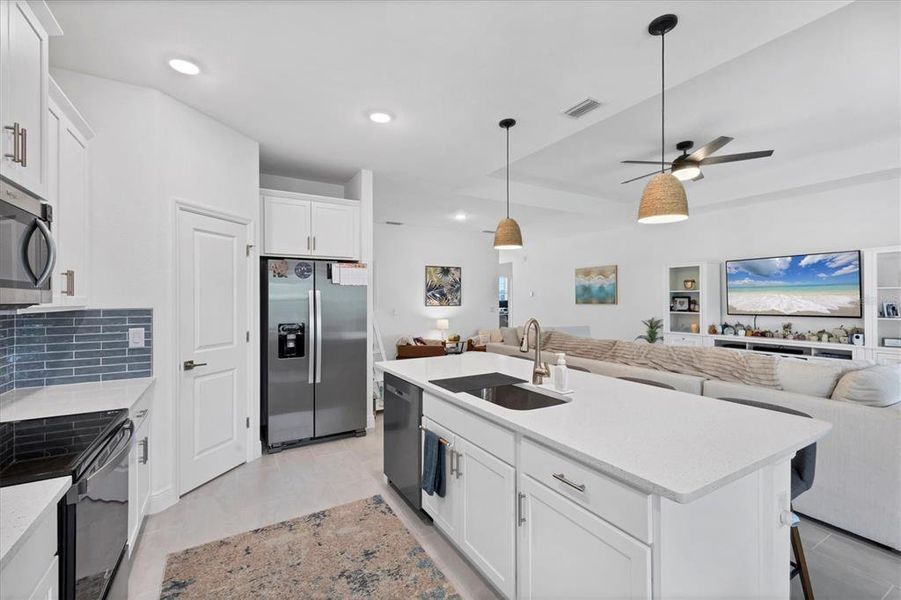 Furnished interior view inside a new home in , Port Charlotte (Image 30).