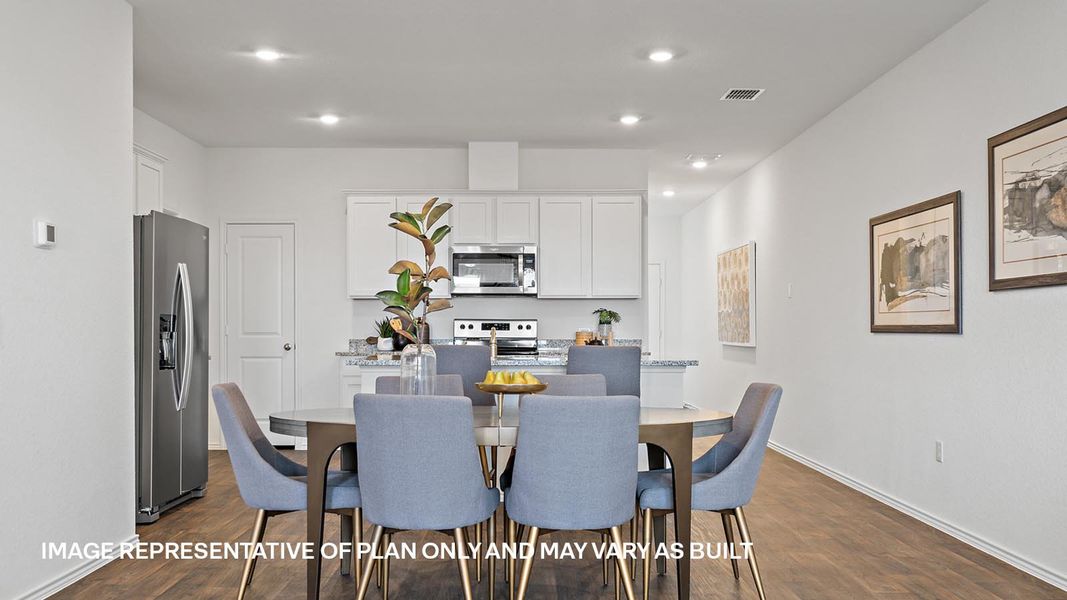 Furnished interior view inside a new home in Palomino, Manor (Image 24).