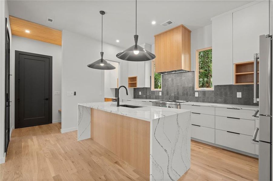 Furnished interior view inside a new home in , Atlanta (Image 10). Furnished interior view inside a new home in , Atlanta (Image 10).