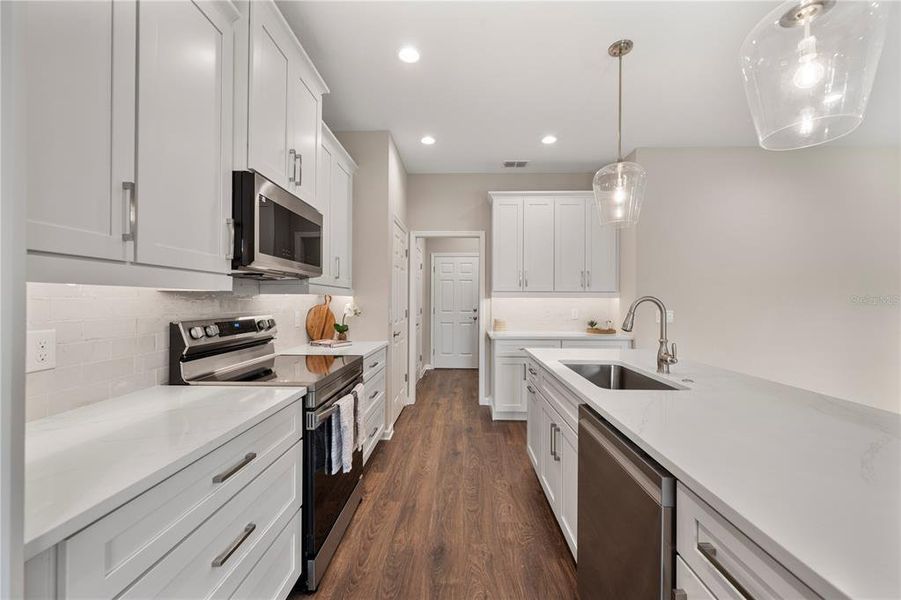 Furnished interior view inside a new home in , Mulberry (Image 8).