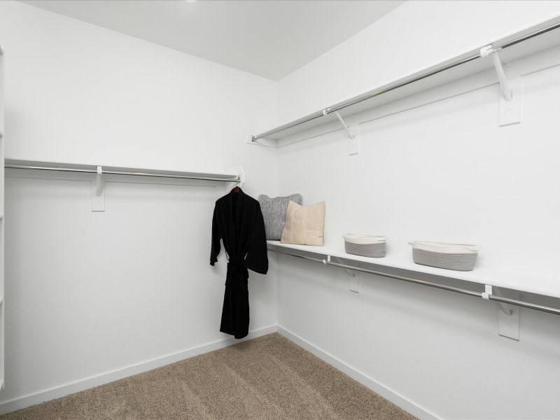 Closet in the Lark Floorplan at Rancho Mirage