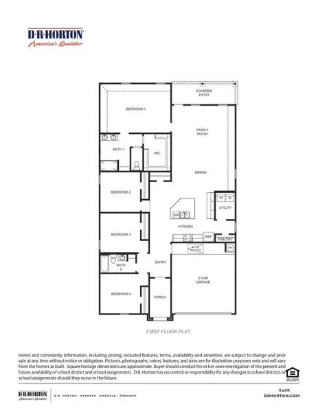 *Images and 3D tour are for illustration only and options may vary from home as built.