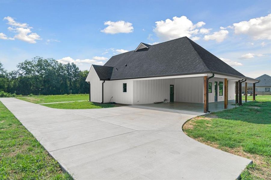Front exterior of a new home in , Van, TX, highlighting curb appeal (Image 14).