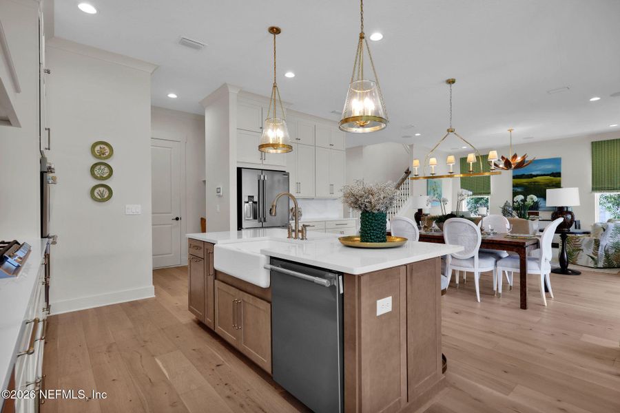 Furnished interior view inside a new home in Mariposa at EverRange 40' Series, Jacksonville (Image 39).