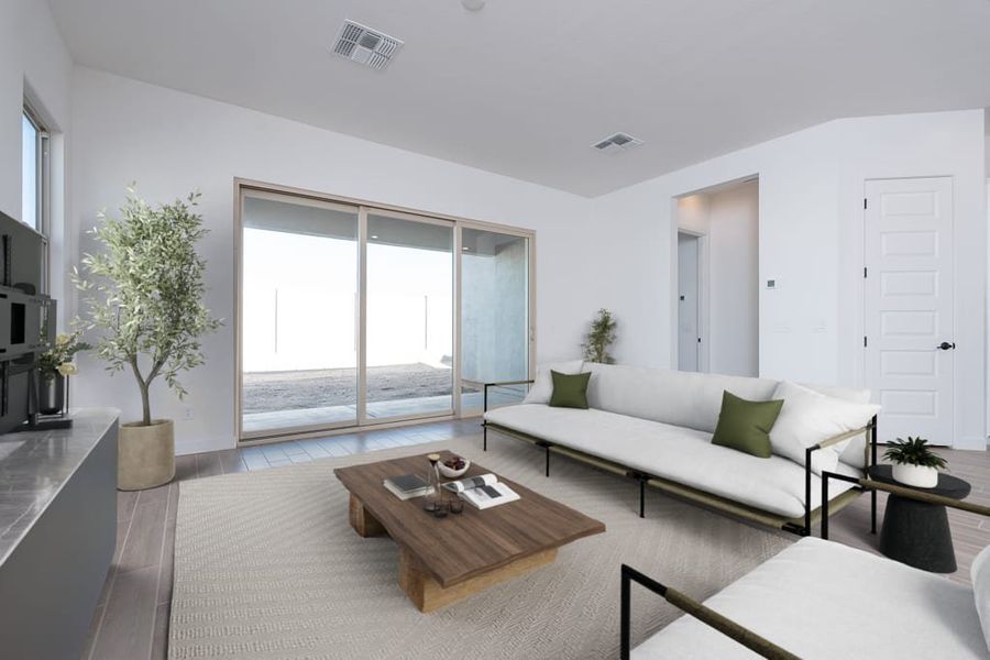Furnished interior view inside a new home in Soleo, San Tan Valley (Image 6).