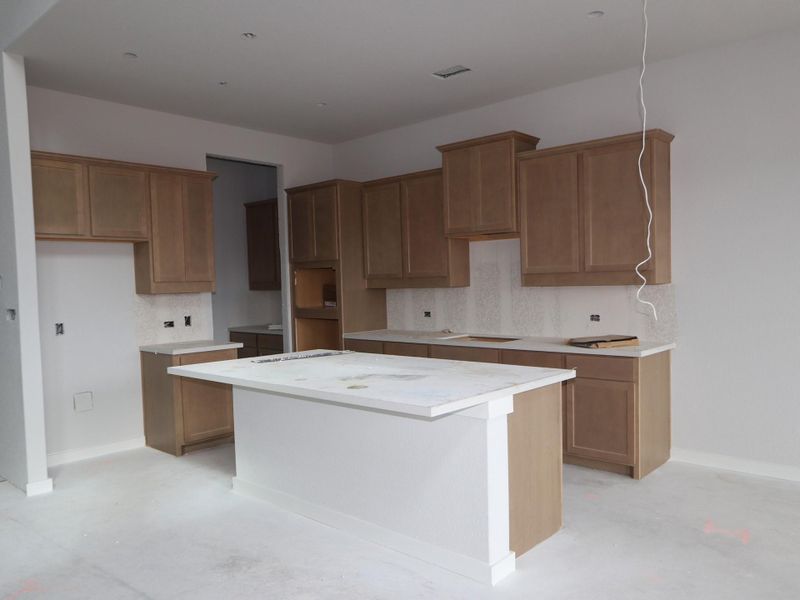 In-progress construction of a new home in Heritage, Dripping Springs, TX (Image 3). In-progress construction of a new home in Heritage, Dripping Springs, TX (Image 3).