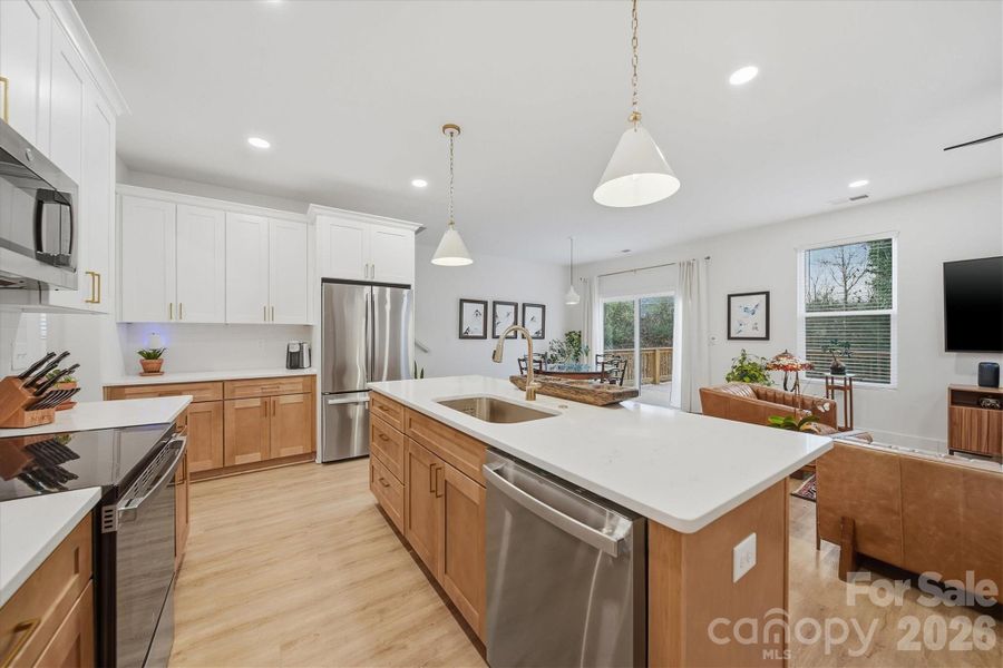 Furnished interior view inside a new home in , Conover (Image 11).