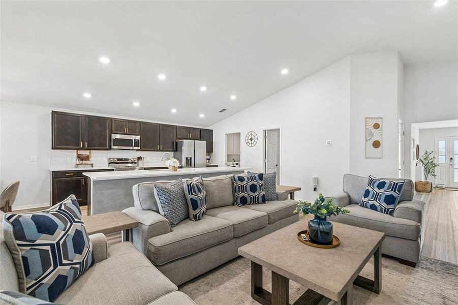 Furnished interior view inside a new home in , Zephyrhills (Image 5).