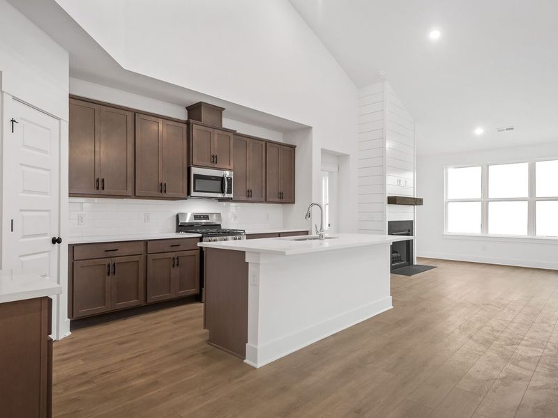 Representative furnished interior of a home built from the The Ridgeport by Davidson Homes LLC in Woods Crossing, Gallatin (Image 6). Representative furnished interior of a home built from the The Ridgeport by Davidson Homes LLC in Woods Crossing, Gallatin (Image 6).