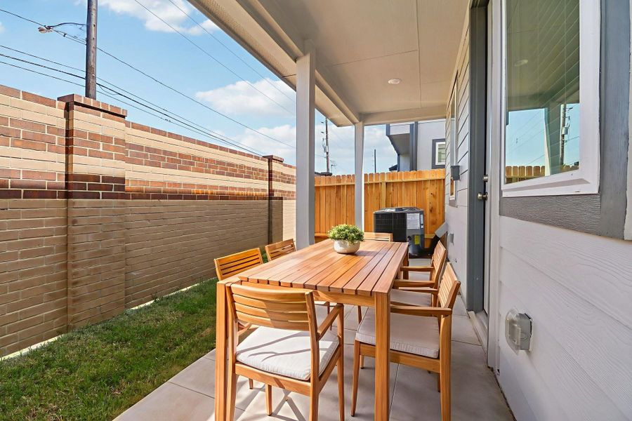 Photo is not of the actual home, but is an inspirational photo of builder’s model home and may depict options, furnishings, and/or decorator features that are not included