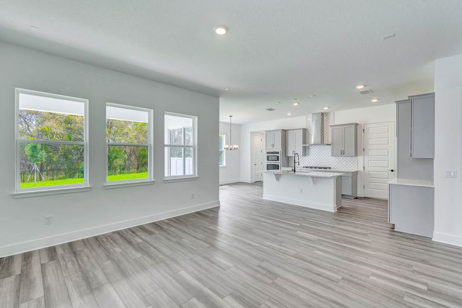 Representative furnished interior of a home built from the Faulkner by Rockwell Homes in Northlake At Ovation, Winter Garden (Image 15).