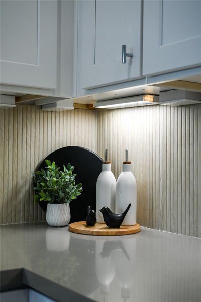 Close-up of interior finishes inside a home in , Houston (Image 24).