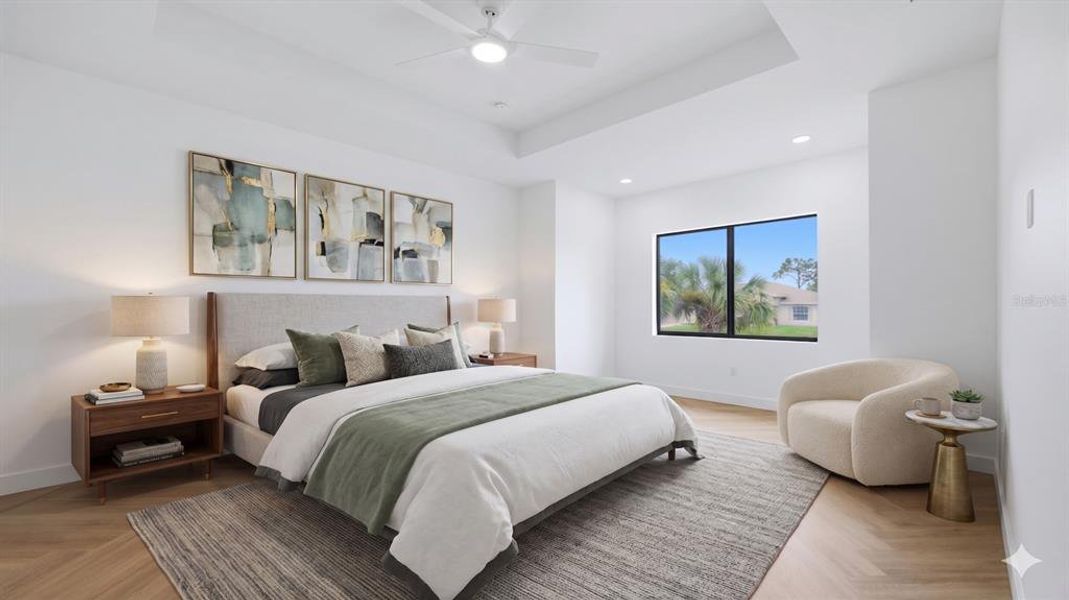 Furnished interior view inside a new home in , North Port (Image 10).