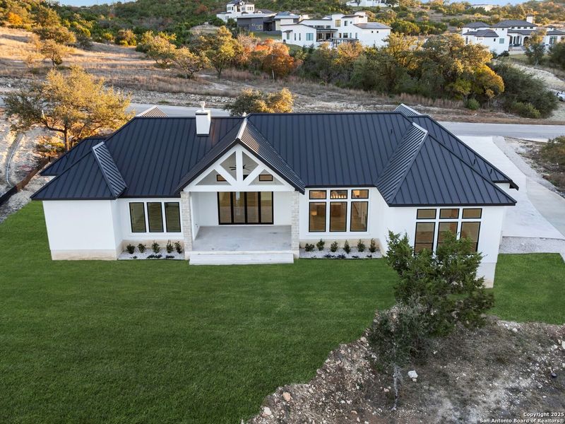 Front exterior of a new home in , San Antonio, TX, highlighting curb appeal (Image 1). Front exterior of a new home in , San Antonio, TX, highlighting curb appeal (Image 1).