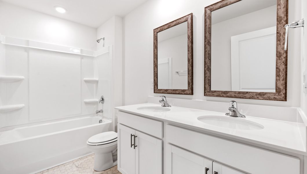 Representative furnished interior of a home built from the PENWELL by D.R. Horton in Baxter Village, Boiling Springs (Image 13).