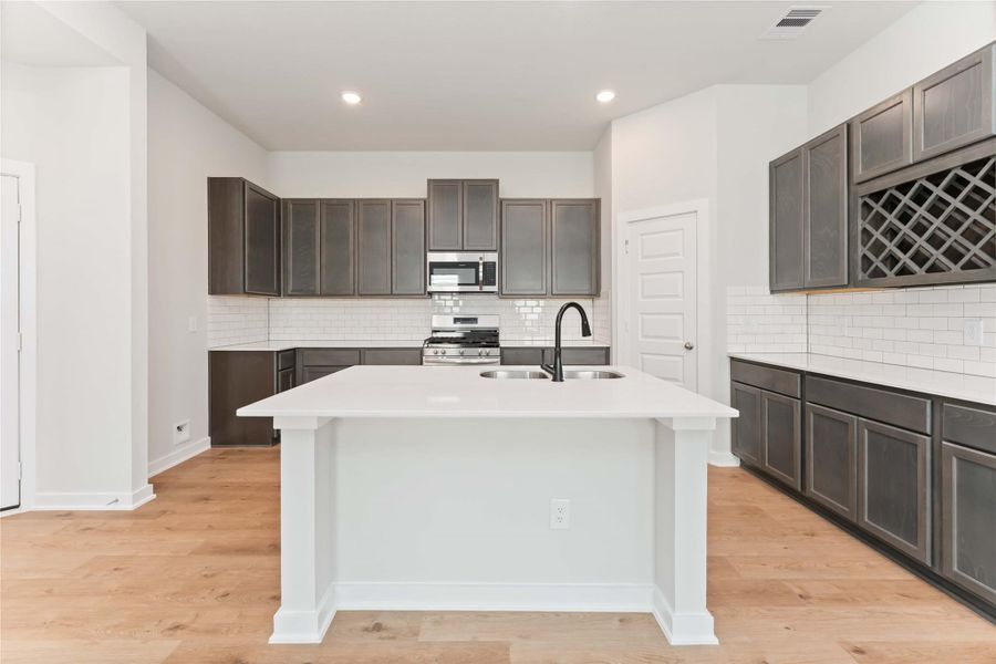 Furnished interior view inside a new home in The Landing, New Caney (Image 5). Furnished interior view inside a new home in The Landing, New Caney (Image 5).