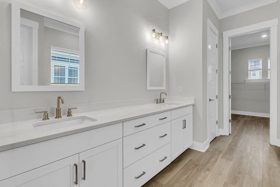 Furnished interior view inside a new home in , Mount Pleasant (Image 13).