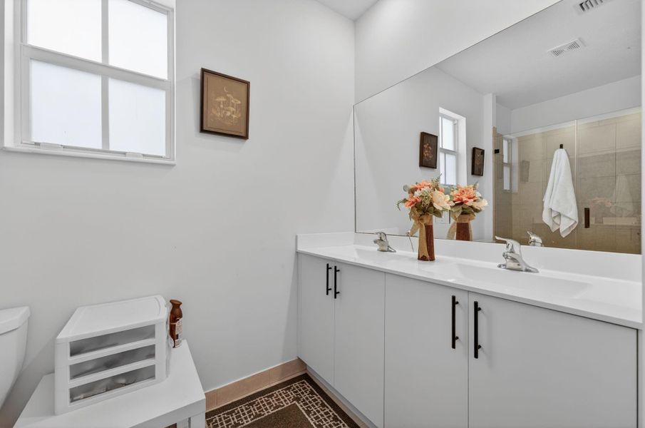 Furnished interior view inside a new home in , Coral Springs (Image 33). Furnished interior view inside a new home in , Coral Springs (Image 33).