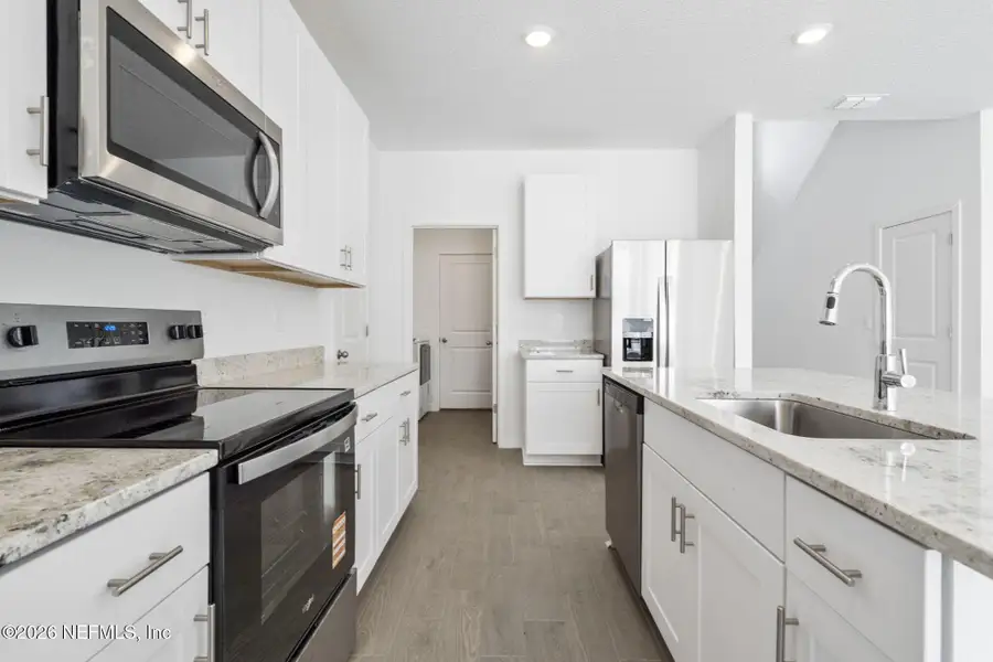 Furnished interior view inside a new home in Cypress Meadows - Classic Series, Jacksonville (Image 6). Furnished interior view inside a new home in Cypress Meadows - Classic Series, Jacksonville (Image 6).