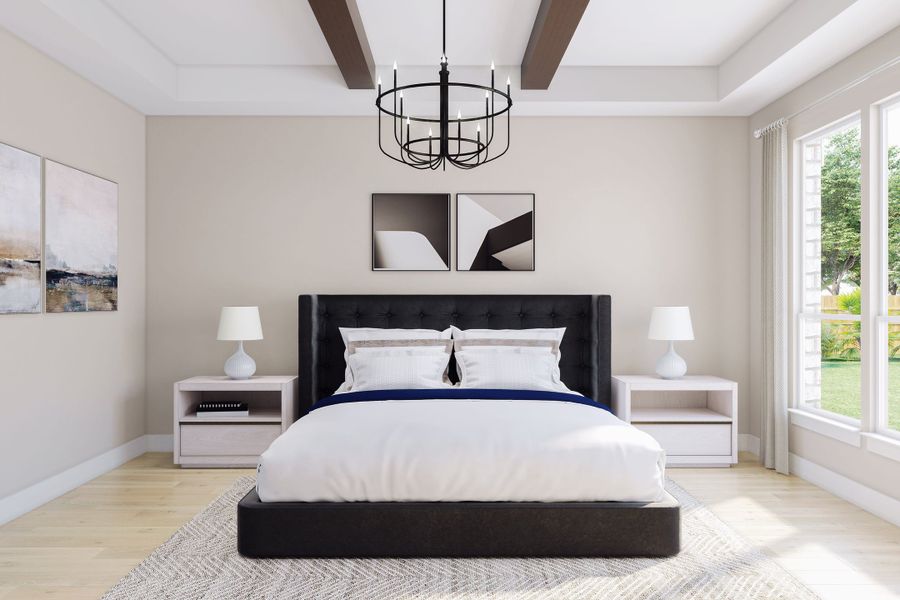 Image 22 representing the Lamesa by Tri Pointe Homes in Harvest Green, Richmond, TX.