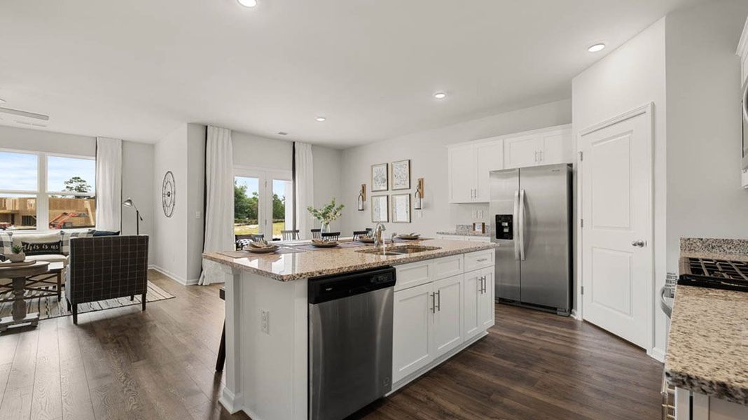 Representative furnished interior of a home built from the Plan by D.R. Horton in Wrenfield at Chanticleer, North Augusta (Image 9). Representative furnished interior of a home built from the Plan by D.R. Horton in Wrenfield at Chanticleer, North Augusta (Image 9).