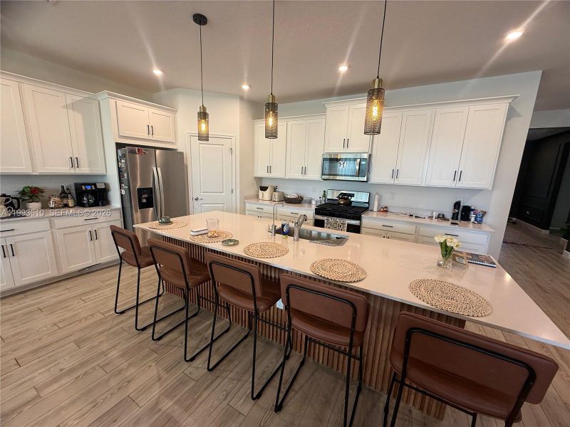 Furnished interior view inside a new home in Tradition, Port St. Lucie (Image 7).