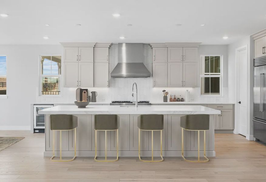 Homesite 3706 Kitchen - Virtually Staged - 4 of 14