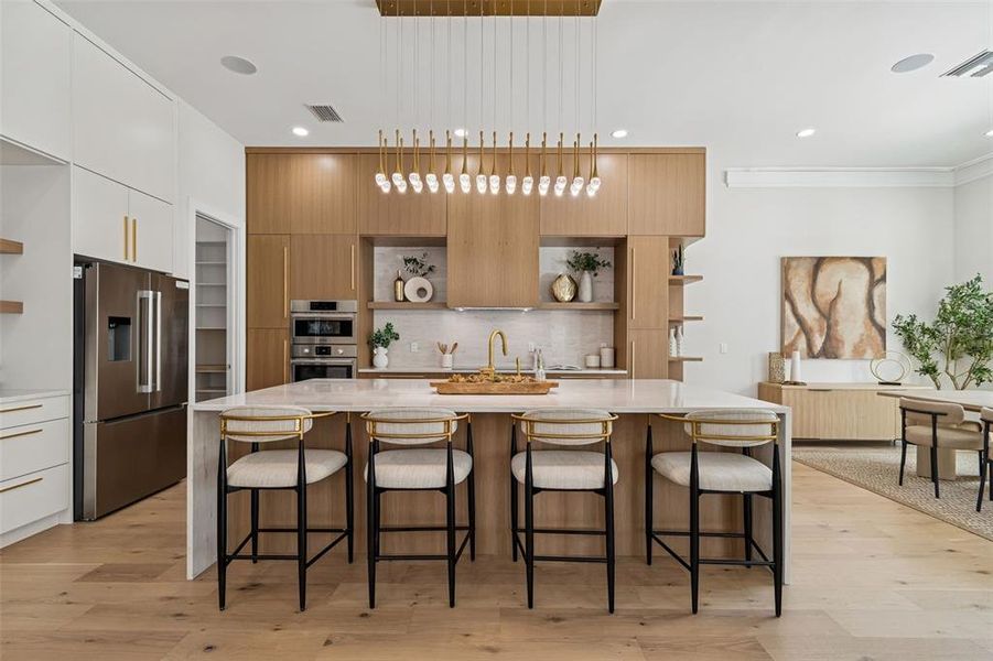 Furnished interior view inside a new home in , Tampa (Image 10).