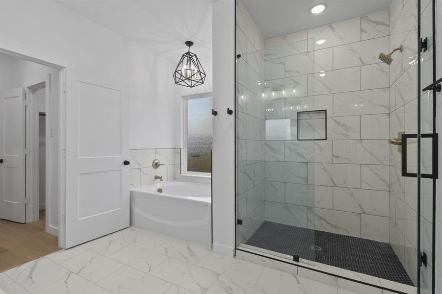 Furnished interior view inside a new home in , Dallas (Image 9).