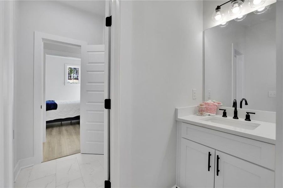 Furnished interior view inside a new home in , Monroe (Image 5).