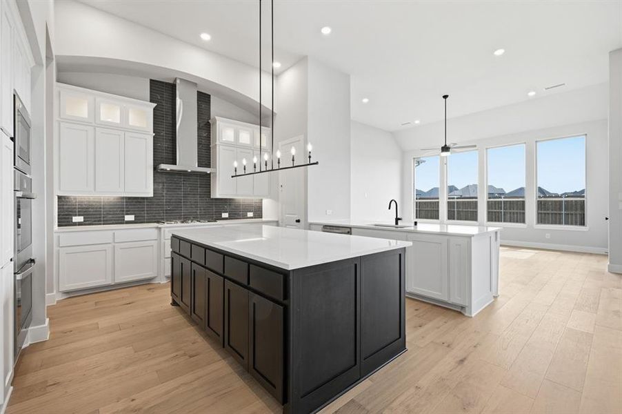 Furnished interior view inside a new home in Sandbrock Ranch: 60ft. lots, Aubrey (Image 12). Furnished interior view inside a new home in Sandbrock Ranch: 60ft. lots, Aubrey (Image 12).