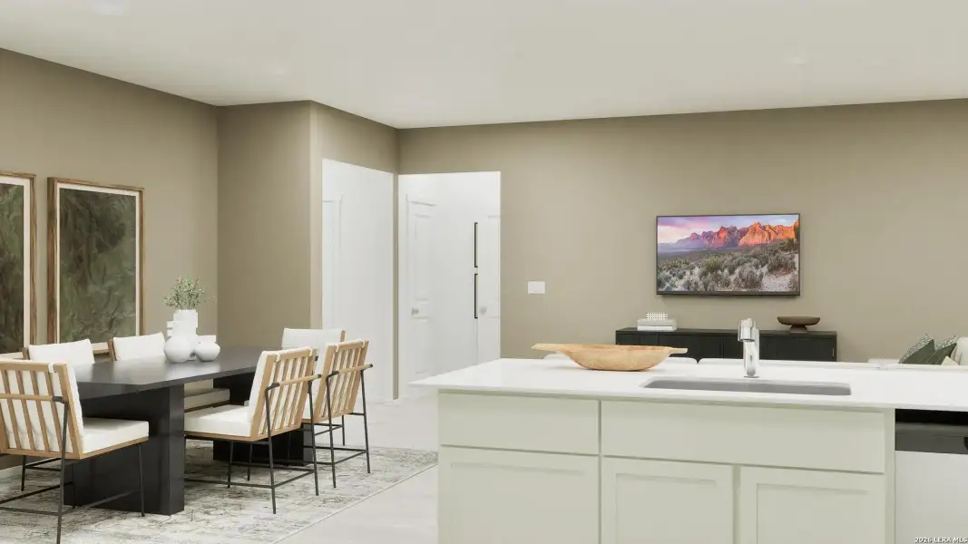 Furnished interior view inside a new home in Stone Garden, Elmendorf (Image 17).