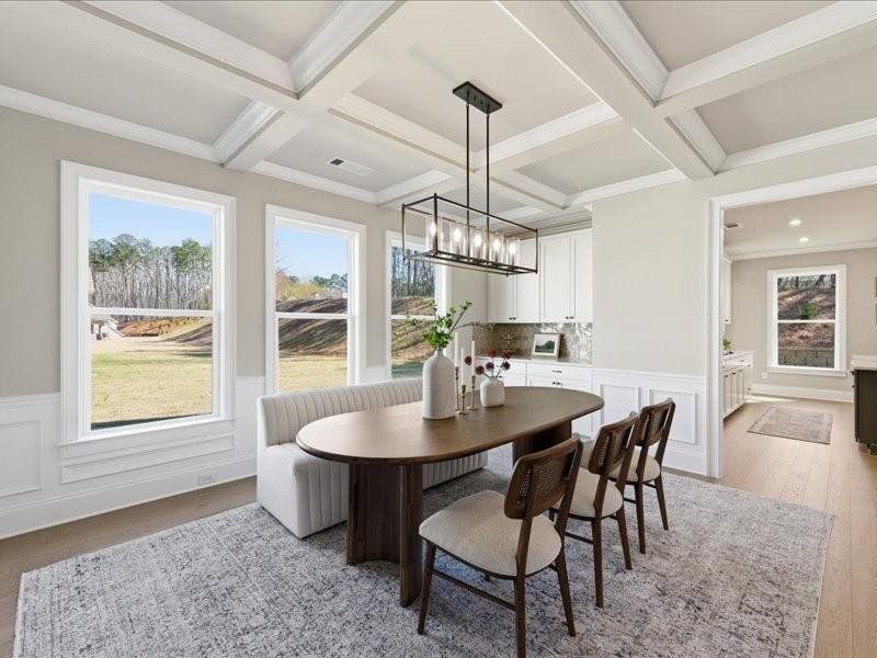 Furnished interior view inside a new home in Ford Landing, Acworth (Image 9).