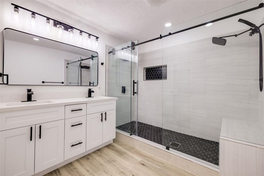 Furnished interior view inside a new home in , Cleveland (Image 8).